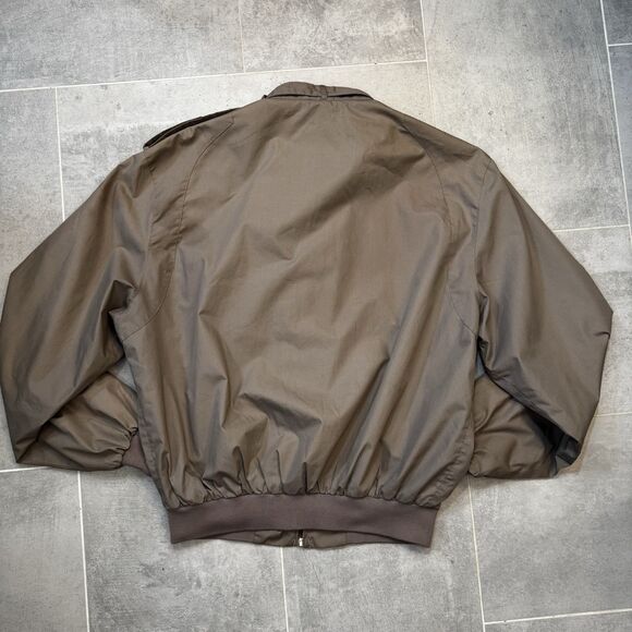 Vintage Members Only Bomber Jacket - Taupe - 44L - Picture 8 of 12